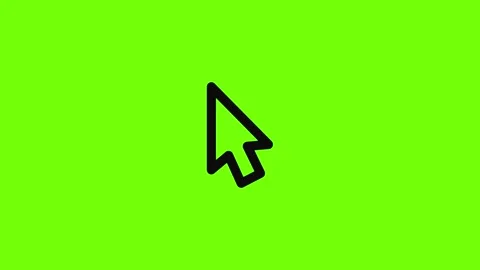 Cursor retro element icon animation Stock Footage 157073638