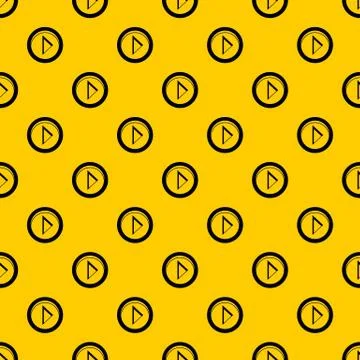 Cursor to right in circle pattern vector 스톡 일러스트