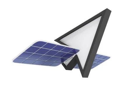 Cursor satellite Illustrazione stock