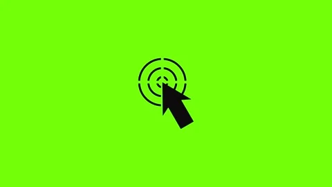 Cursor shape icon animation Stock Footage 157073385