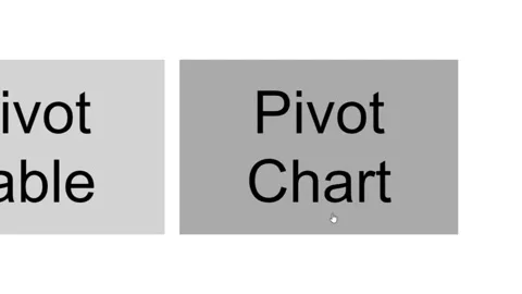 Cursor Slides Over and Clicks Pivot Chart To Organize Spreadsheet. Mouse Pointer 스톡 동영상 167340988