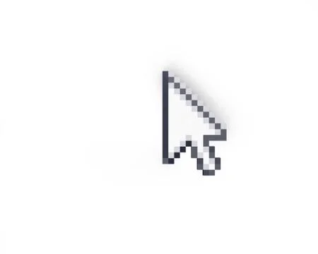 Cursor top view Stock Illustration