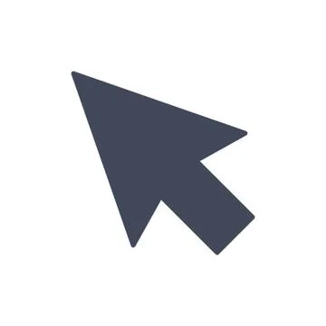 Cursors Icon Vector flat design style Stock Illustration