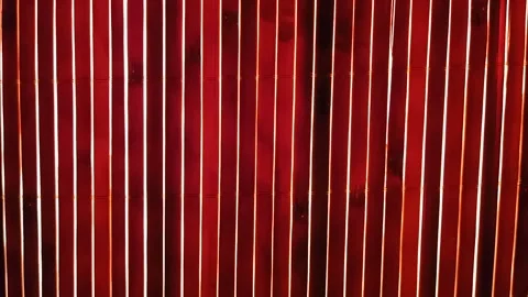 Curtain and the back light Stock Footage 223143845