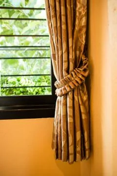 Curtain background Stock Photos