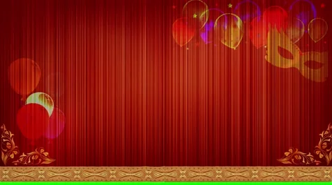 Curtain balloons 스톡 동영상 62835290