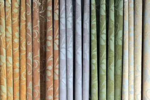 Curtain blinds Stock Photos