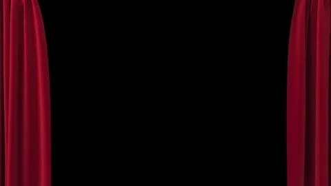 Curtain Closing Video stock 81210833