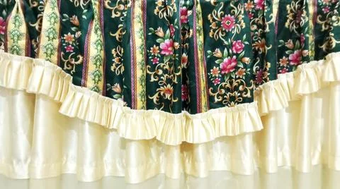 The curtain covering Stock Photos