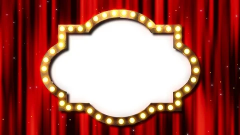 Curtain Frame Video stock 123152998