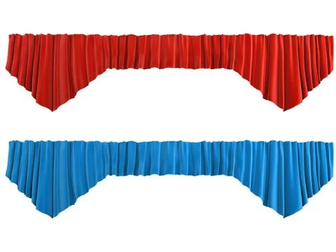 Curtain Stock Illustration
