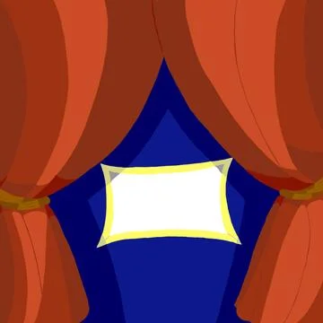 A curtain Stock-Illustration