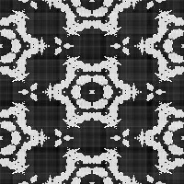 Curtain lace seamless generated texture Stock Illustration