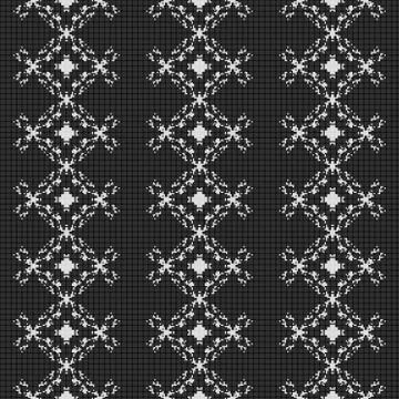 Curtain lace seamless generated texture Stock Illustration