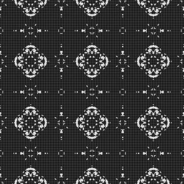 Curtain lace seamless generated texture Stock Illustration