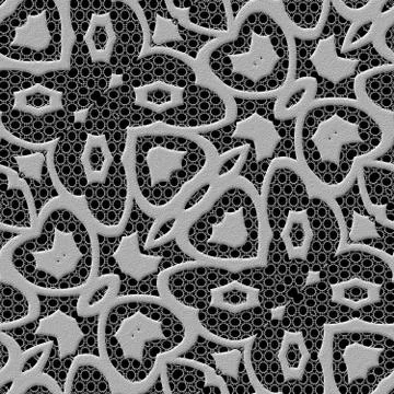Curtain lace seamless generated texture Stock Illustration