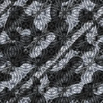 Curtain lace seamless generated texture Stock Illustration