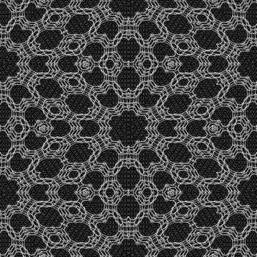 Curtain lace seamless generated texture Stock Illustration