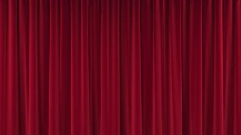 Curtain Opening Video stock 81211534