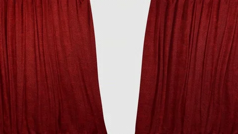 Curtain opening Video stock 142756646