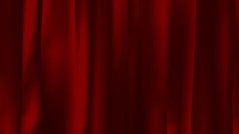Curtain opening with green screen background 2 Stock Footage 127234648
