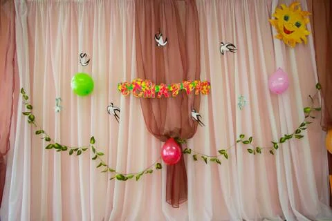 The curtain Stock Photos
