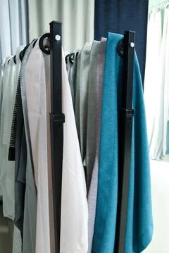 Curtain samples Stock Photos