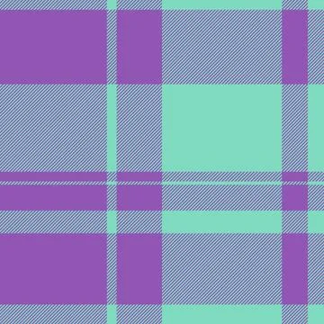 Curtain seamless tartan pattern, kid check textile texture. Sketch plaid fa.. Stock Illustration