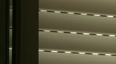 Curtain tine going up. Stock Footage 20511102