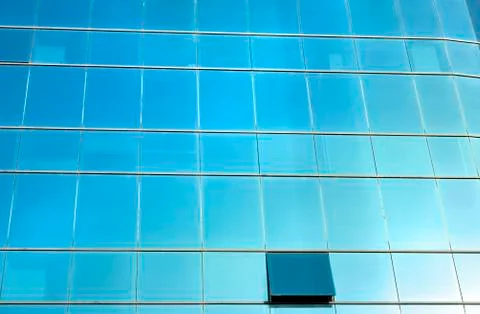 Curtain wall window Stock Photos