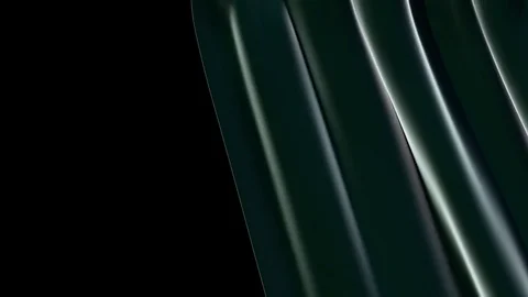 Curtain in the wind 01 Stock Footage 80445838