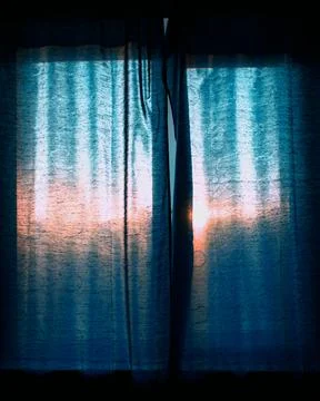 Curtains bright Stock Photos