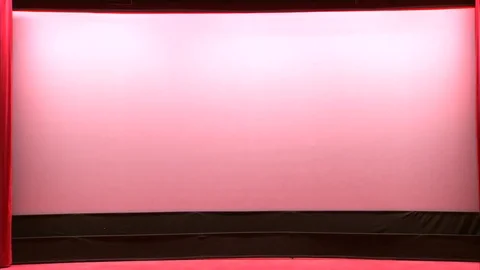 Curtains closing Stock Footage 83513767