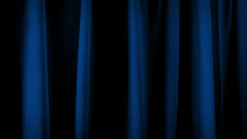 Curtains In The Dark Hotel Interior Stock Footage 283790223