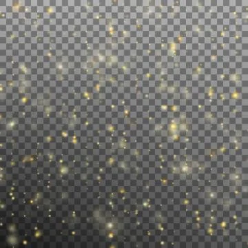 Curtains made of gold threads. EPS 10 Stock Illustration