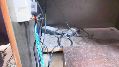 Curtains in the office Stock Footage 310252427