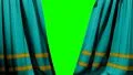 Curtains opening and closing stage theater cinema green screen 4K 4k or 4k+ Resolution
