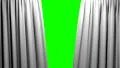 Curtains opening and closing stage theater cinema green screen 4K 4k or 4k+ Resolution