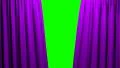 Curtains opening and closing stage theater cinema green screen 4K 4k or 4k+ Resolution
