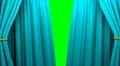 Curtains opening and closing stage theater cinema green screen 4K 4k or 4k+ Resolution