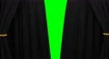 Curtains opening and closing stage theater cinema green screen 4K 4k or 4k+ Resolution