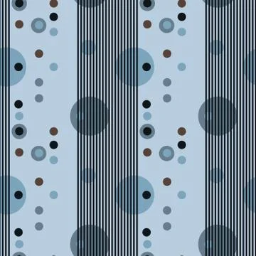 Curtains stranger seamless pattern Stock Illustration