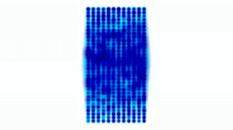 Curtains,a string of beads,blue vertical line,stage background.Ink,dyeing,dyes Video stock 939643