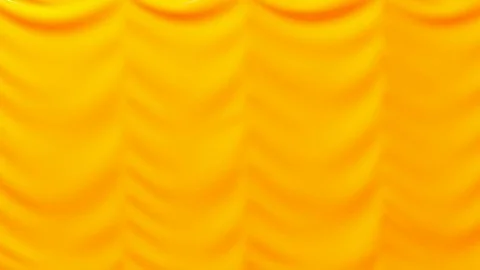 Curtains yellow Stock Footage 114555805