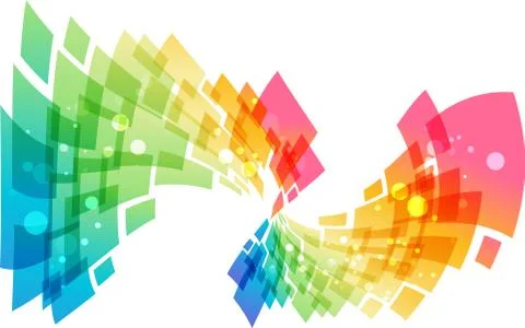 Curve abstract element Stock Illustration