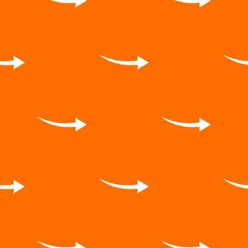 Curve arrow pattern seamless Illustrazione stock