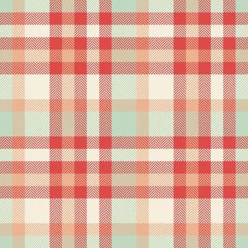 Curve background vector pattern, rug check seamless fabric. Dog tooth texti.. Illustrazione stock