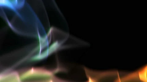 Curve Colored Fluids Lines Abstract Motion Background Stock Footage 90508598