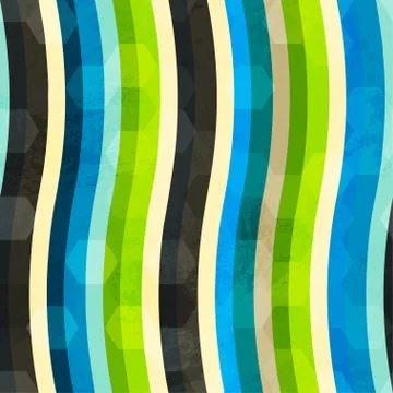 Curve colored seamless Stock Illustration