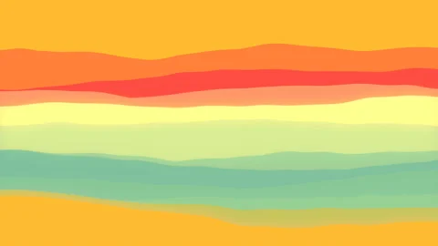 Curve dynamic fluid flow backdrop. 3d rendering loop animation 4K UHD Stock Footage 149599406